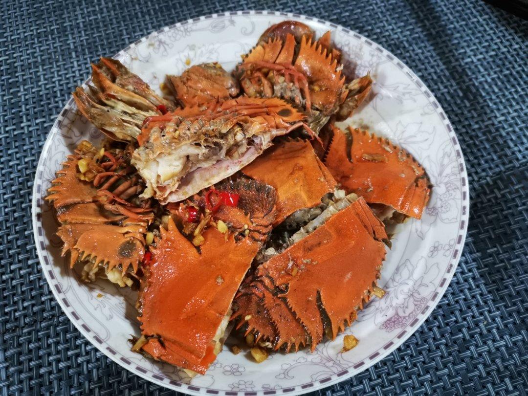 清蒸蒜香琵琶虾 Steamed Garlic Bay Lobster