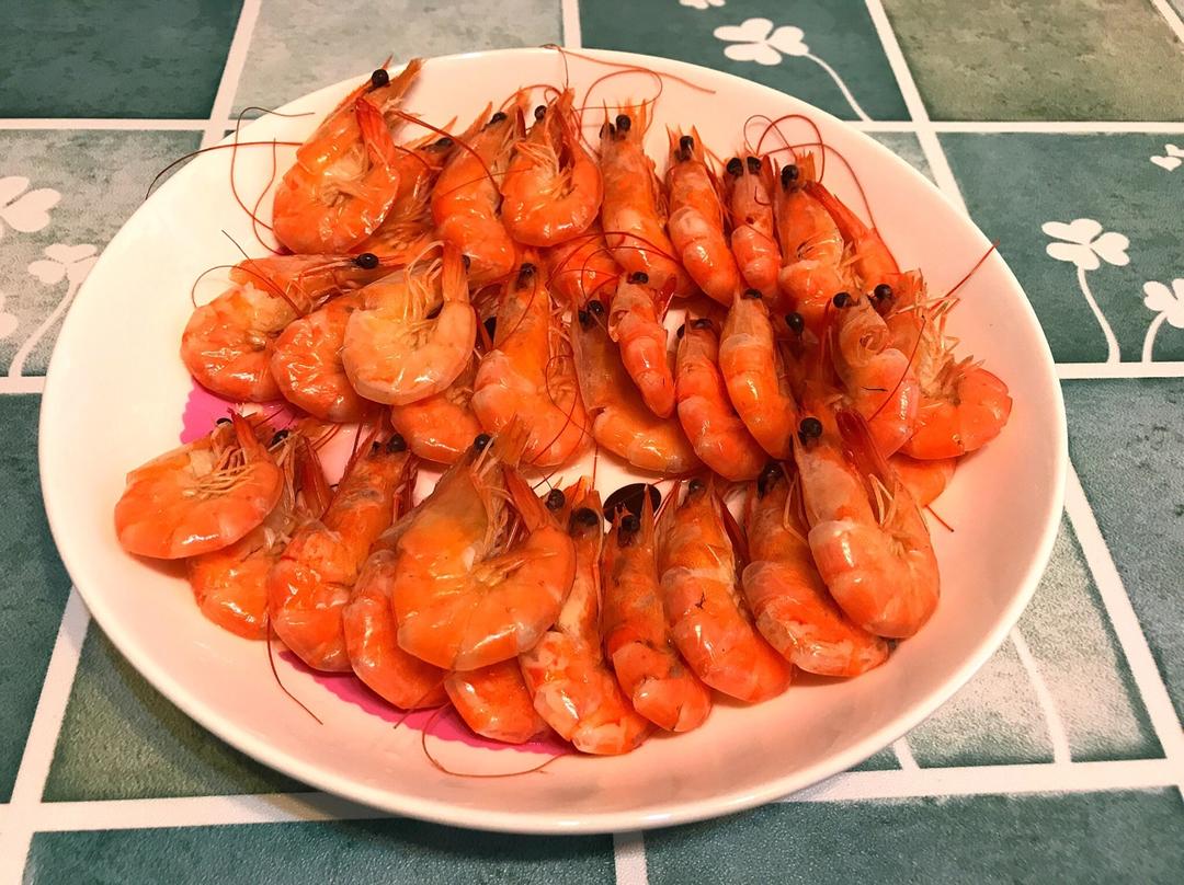 白灼基围虾