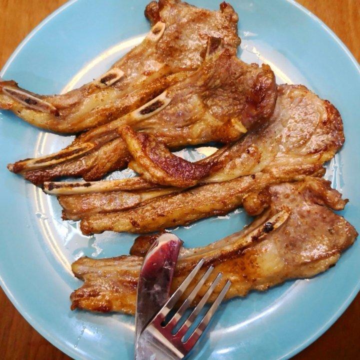 煎烤法式羊排