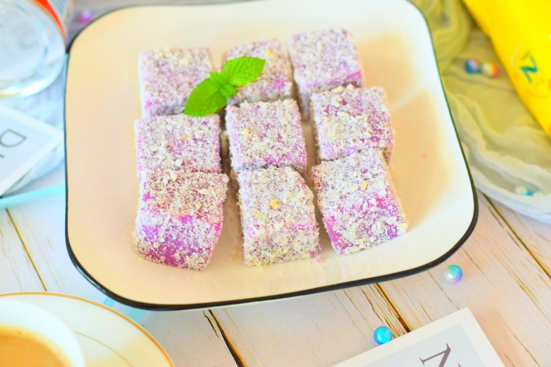 FUN雀巢料理～紫薯小方