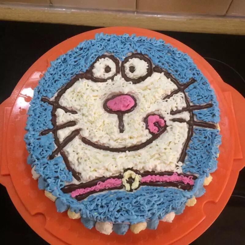 机器猫奶油蛋糕