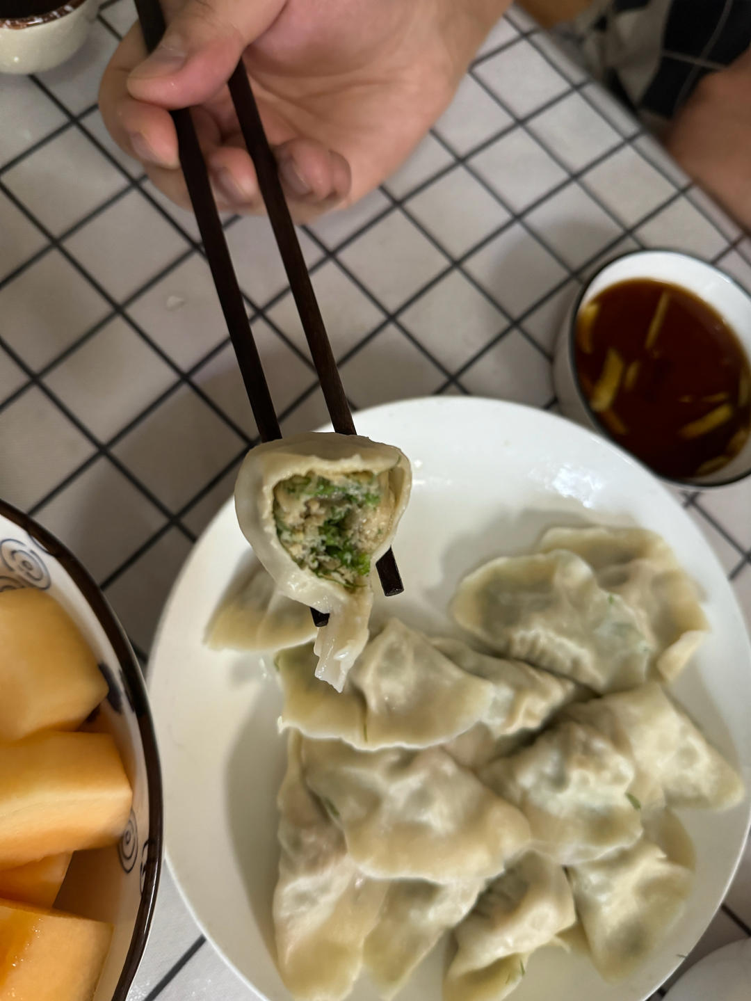 茴香馅饺子