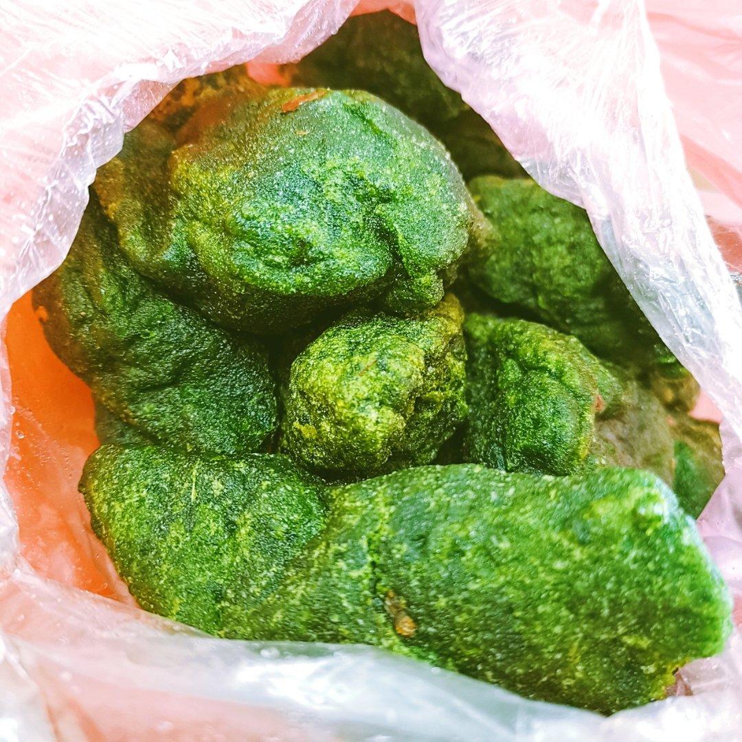 春天的颜色—炸艾米果