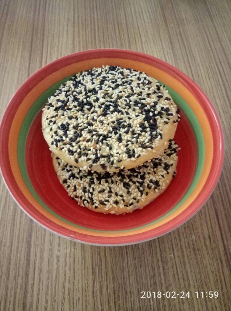 油酥葱香烧饼