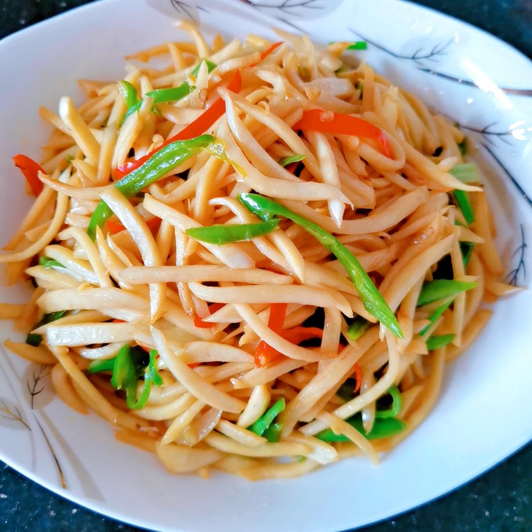 素炒茭白