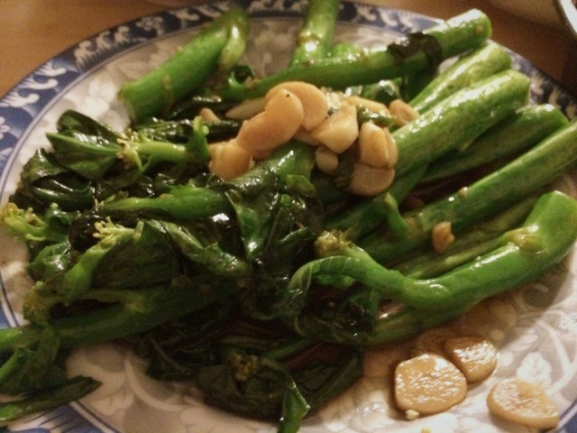 白灼菜心