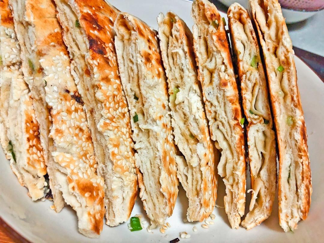 快捷家常少油酱香发面饼