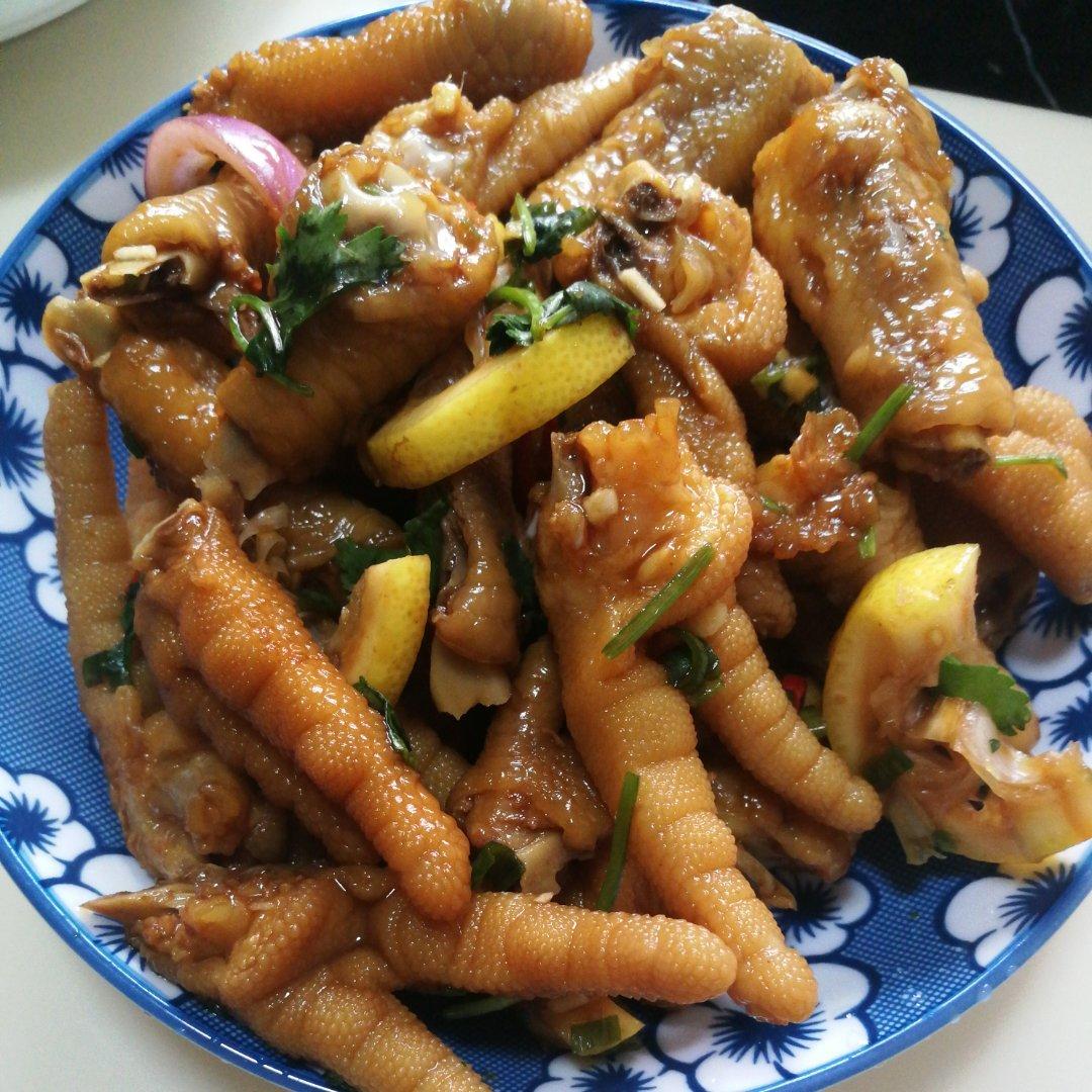 【柠檬酸辣鸡爪】自制超级无敌美味的网红鸡爪