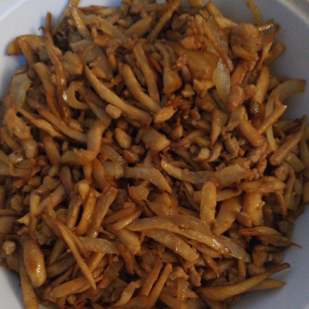 肉炒杏鲍菇