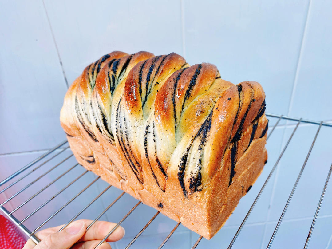 黑芝麻椰浆吐司