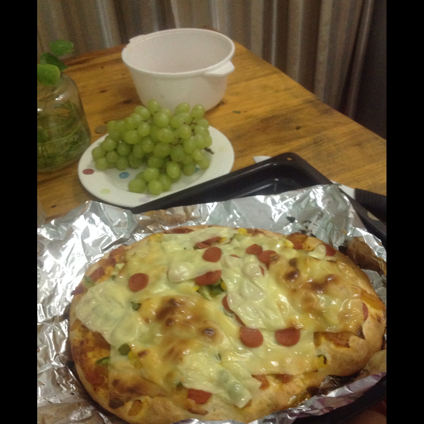 夏威夷pizza（附饼底冷冻法）