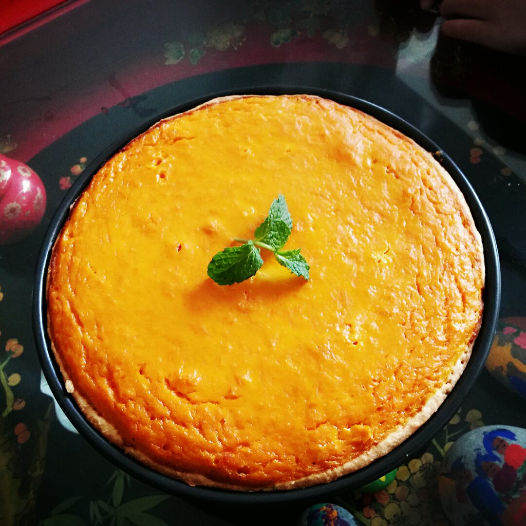 秋季时令小甜品——奶香南瓜派