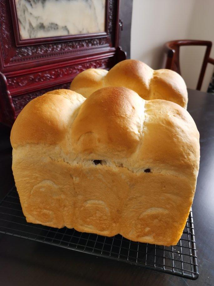 超软蜜豆牛奶吐司