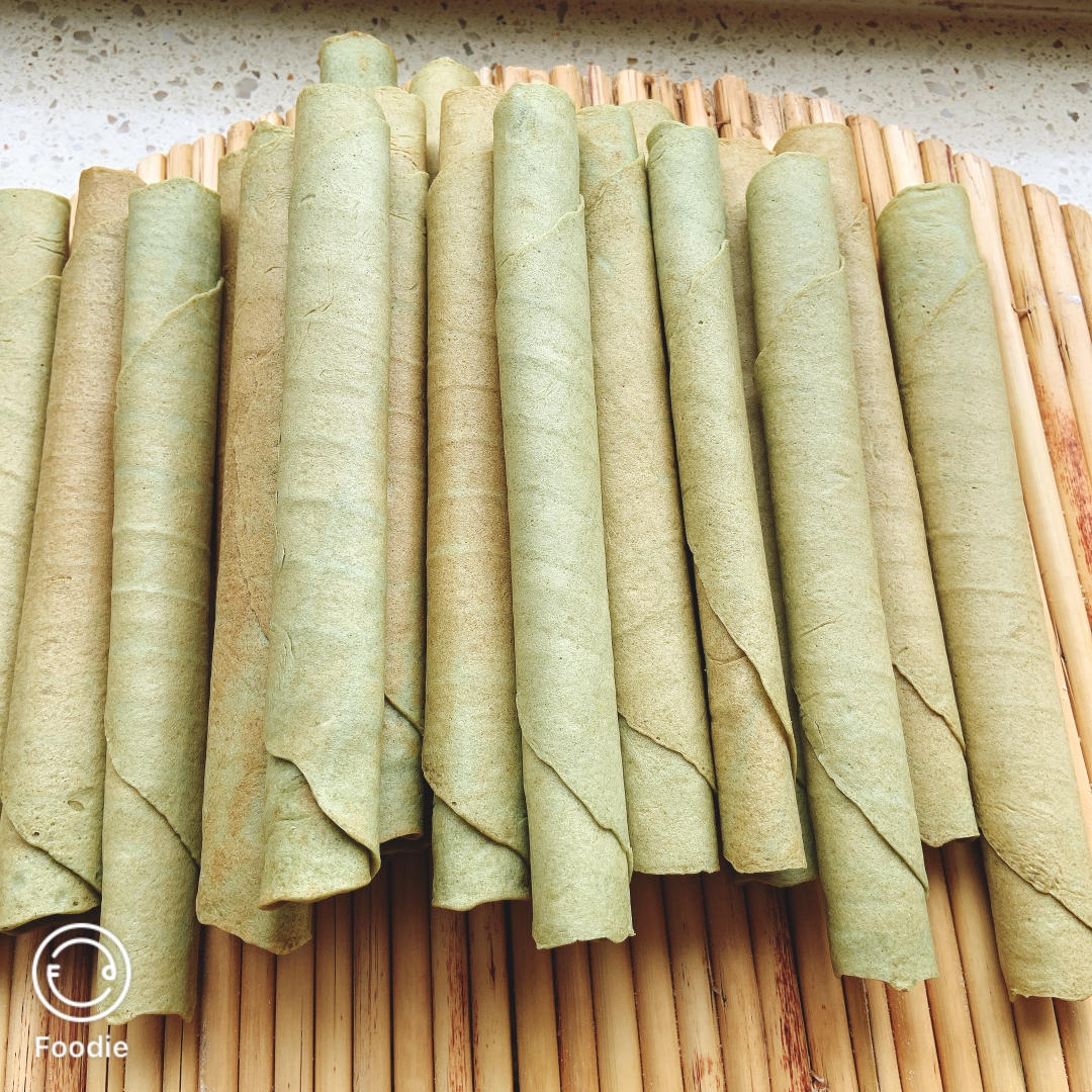 香酥不甜腻的彩色奶油蛋卷