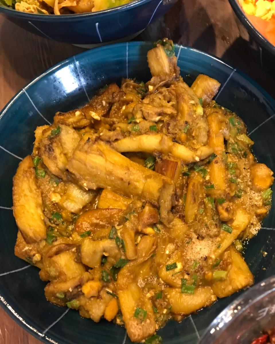 [胡氏私厨]蛋黄抱茄子