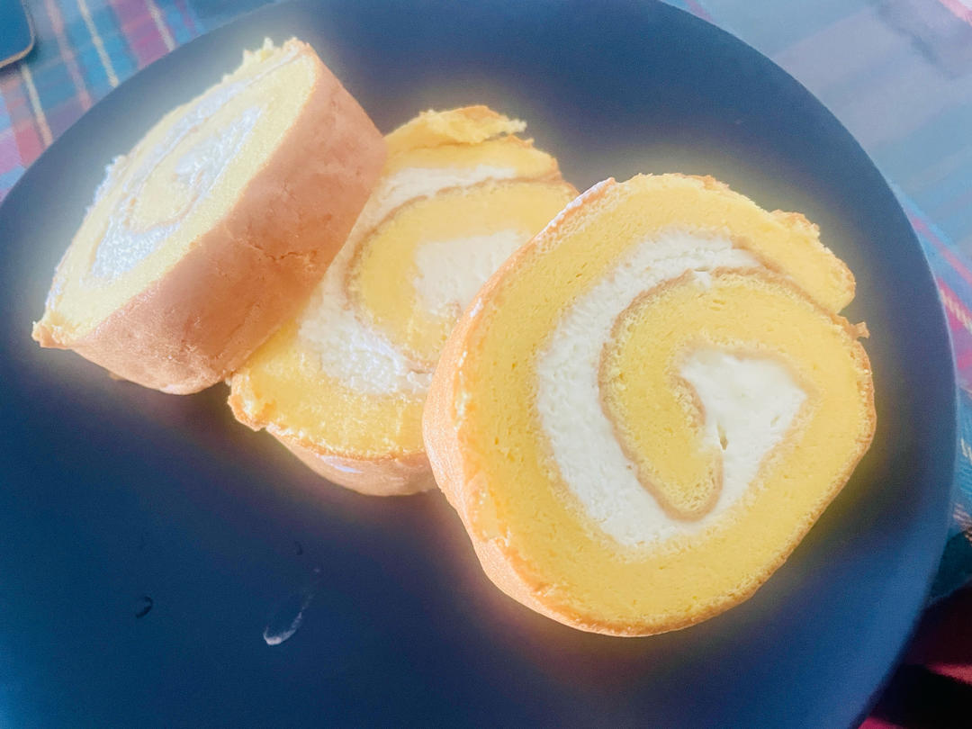 原味基础蛋糕卷