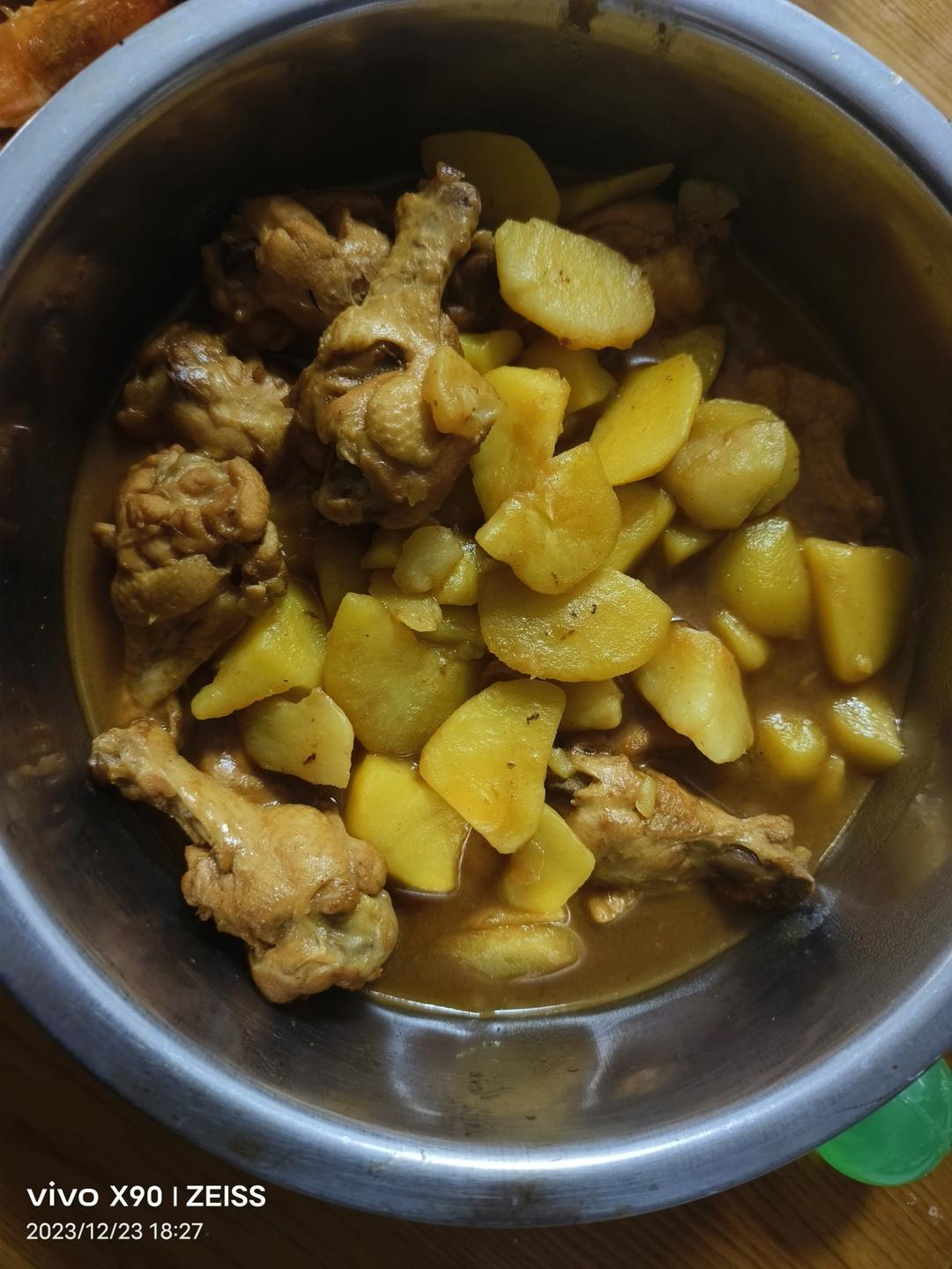 照烧土豆鸡翅根