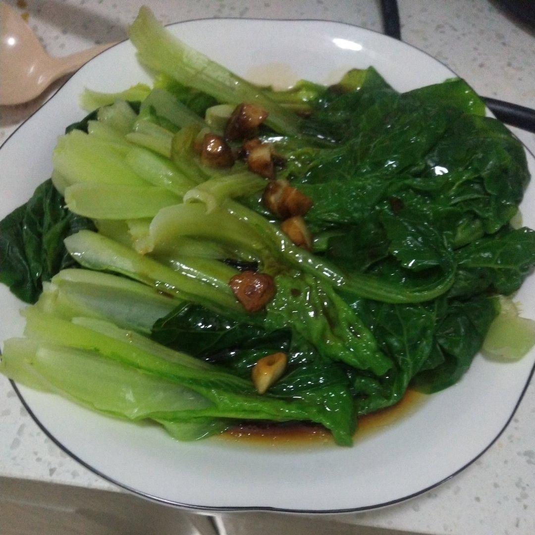 白灼小白菜
