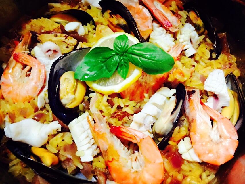 正宗paella 西班牙海鲜饭