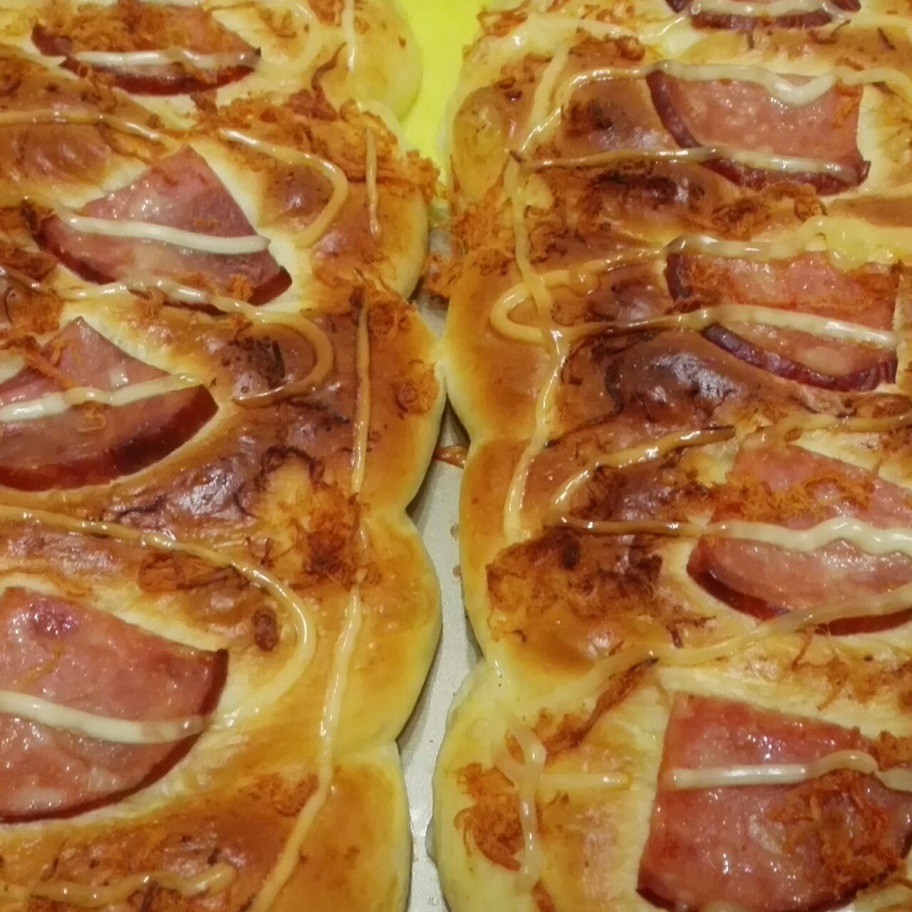 肉松辫子面包(中种)