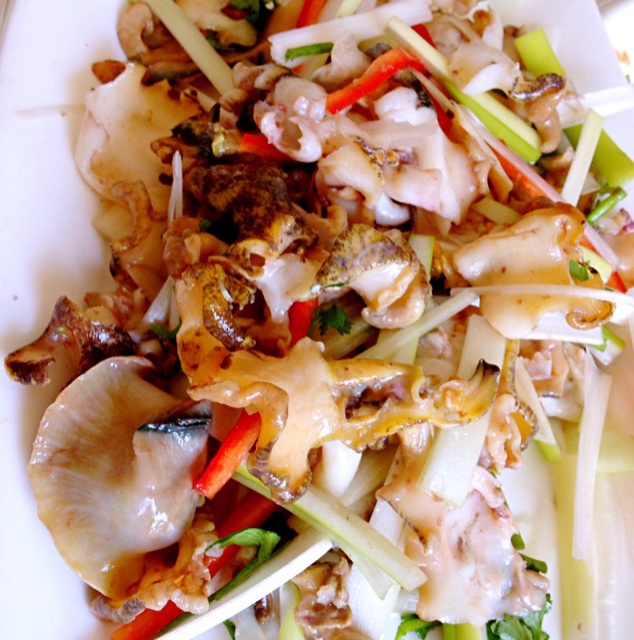 吖头sxl做的爆炒海螺片