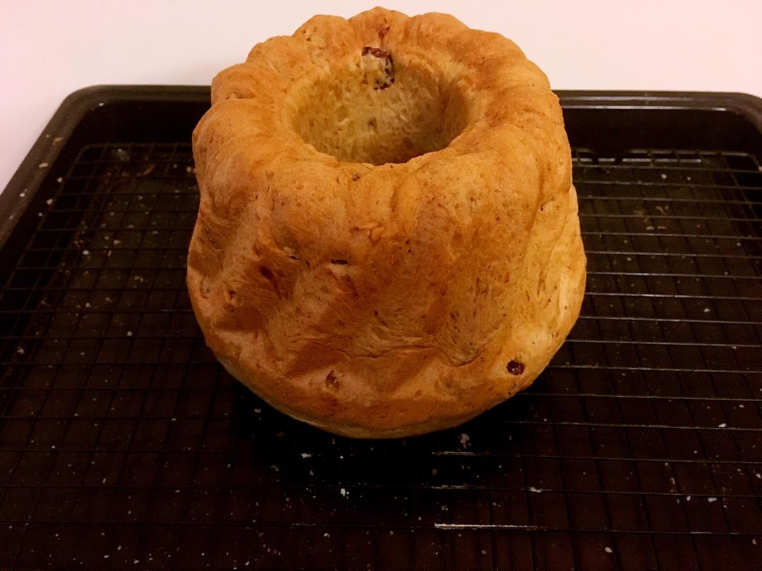 红糖甜枣面包～17小时冷藏中种