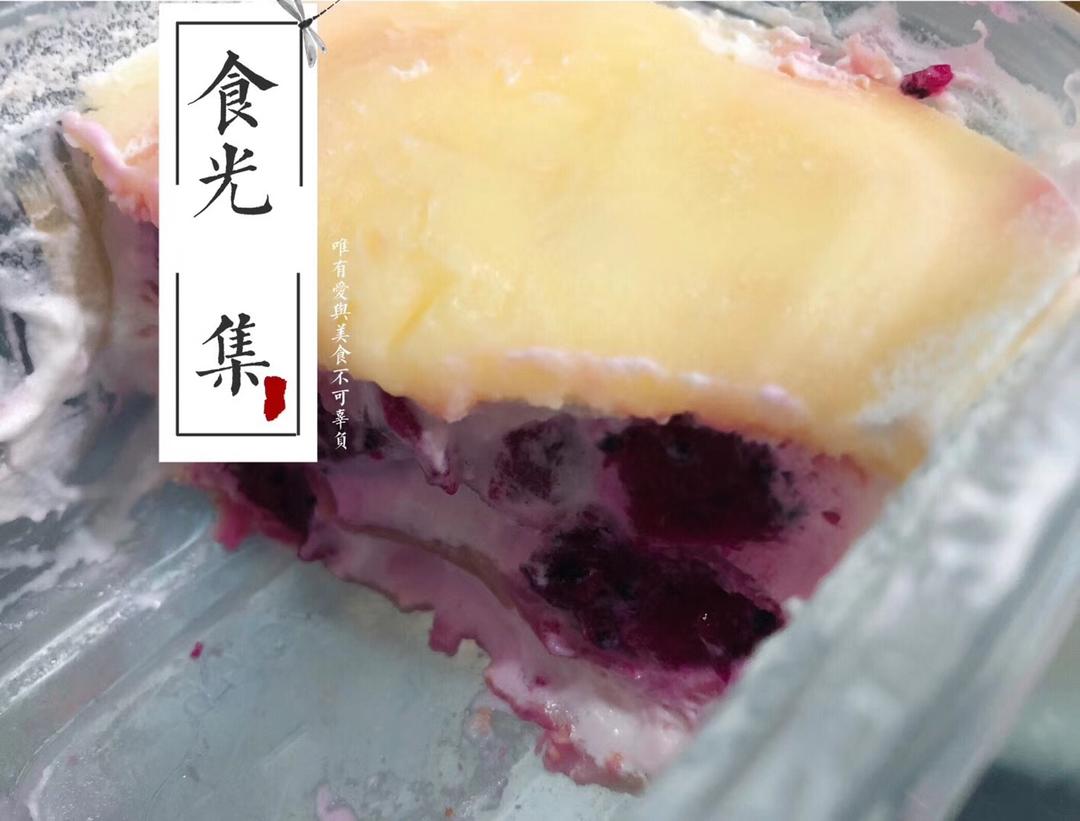 火龙果千层蛋糕