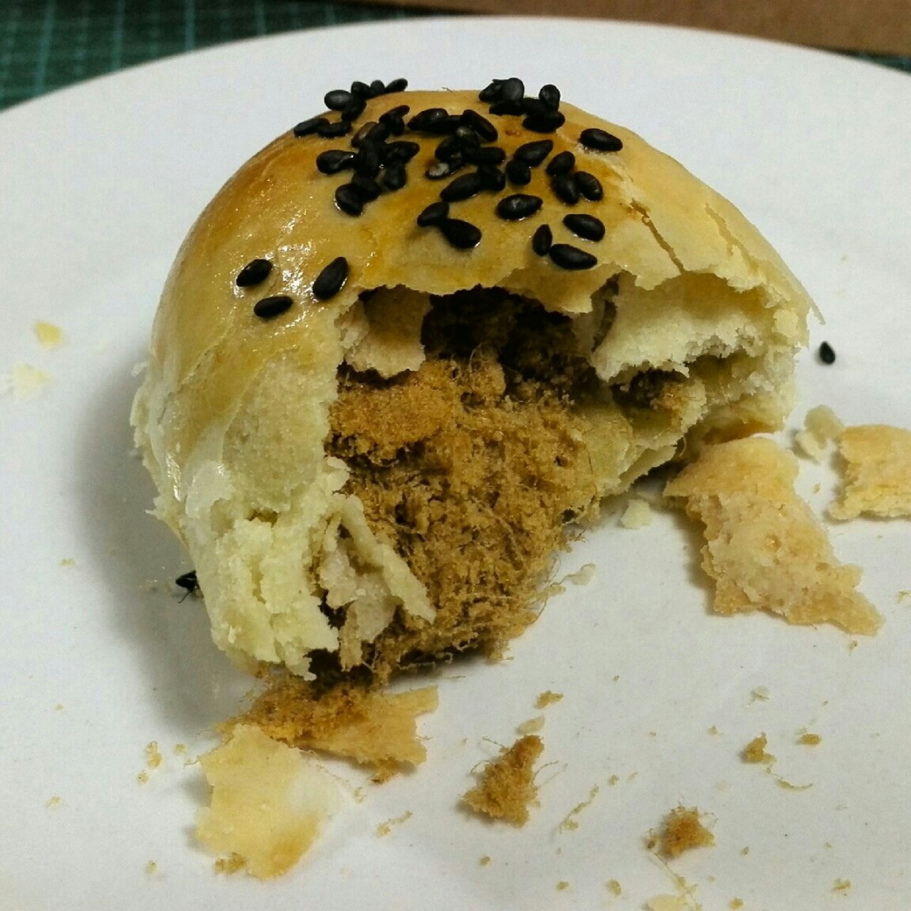红豆酥饼（附油酥不测漏的办法）