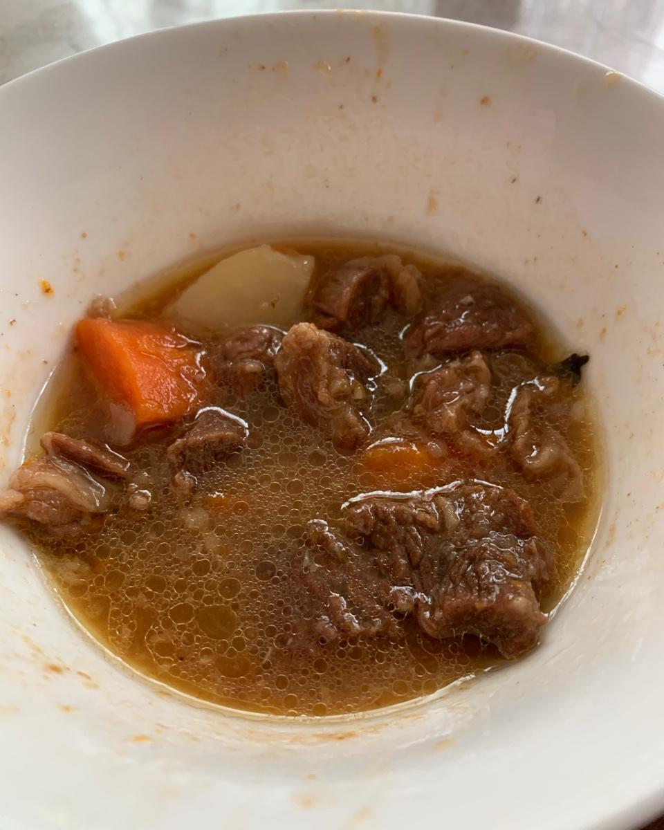沙沙土豆胡萝卜炖牛肉