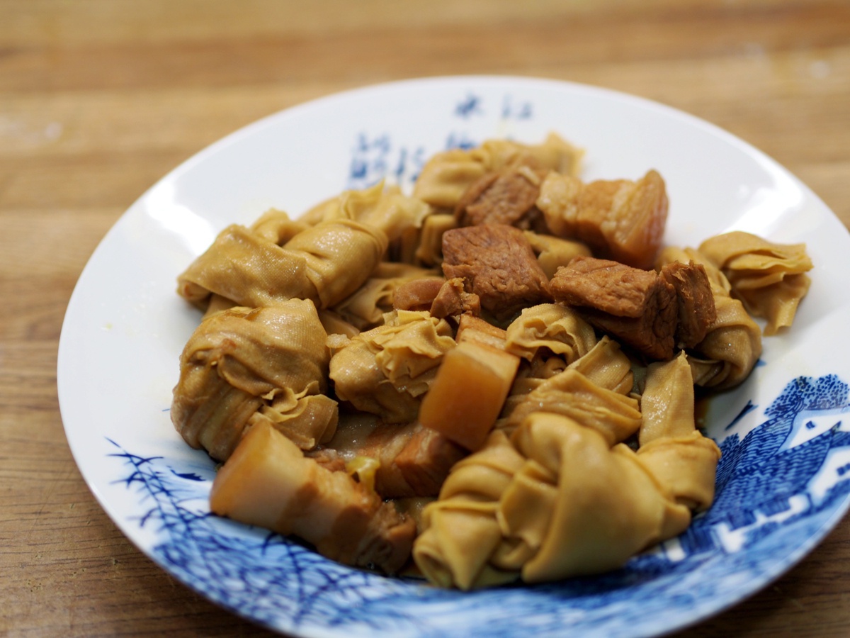 百叶结烧肉