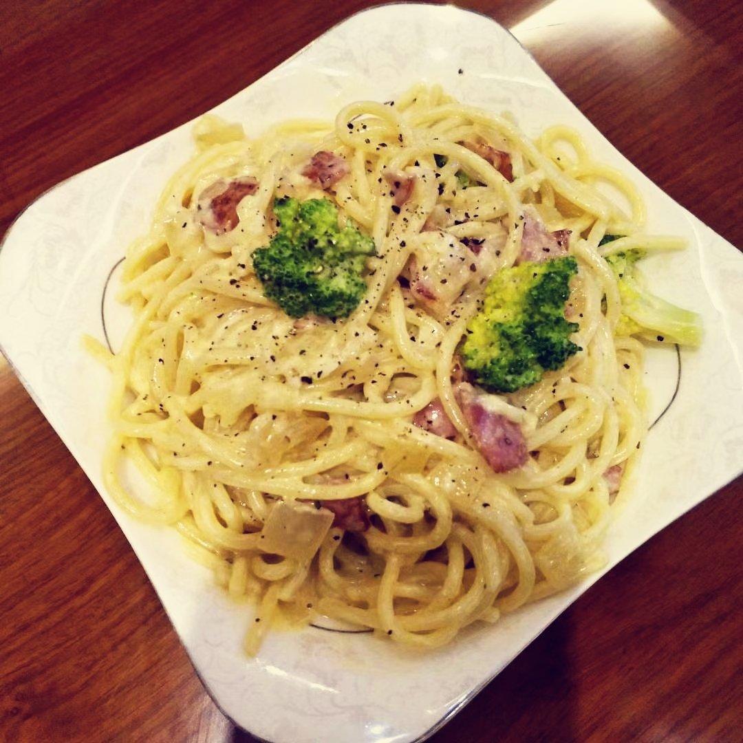 奶油培根意大利面 - Creamy Beacon Linguine