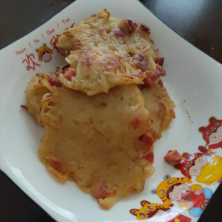土豆饼(土豆胡萝卜丝饼)