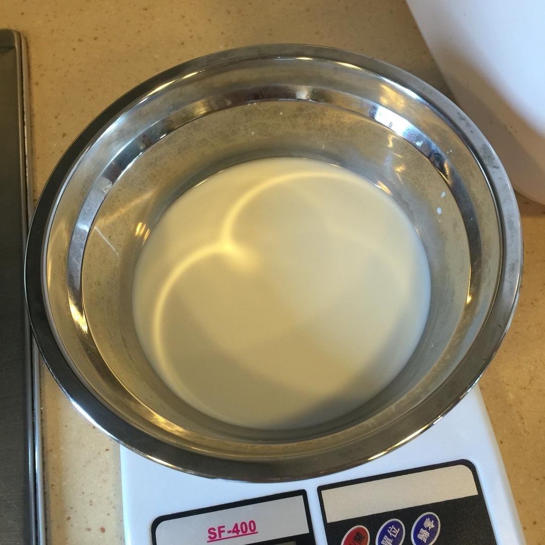 纯奶手撕吐司的做法 步骤1