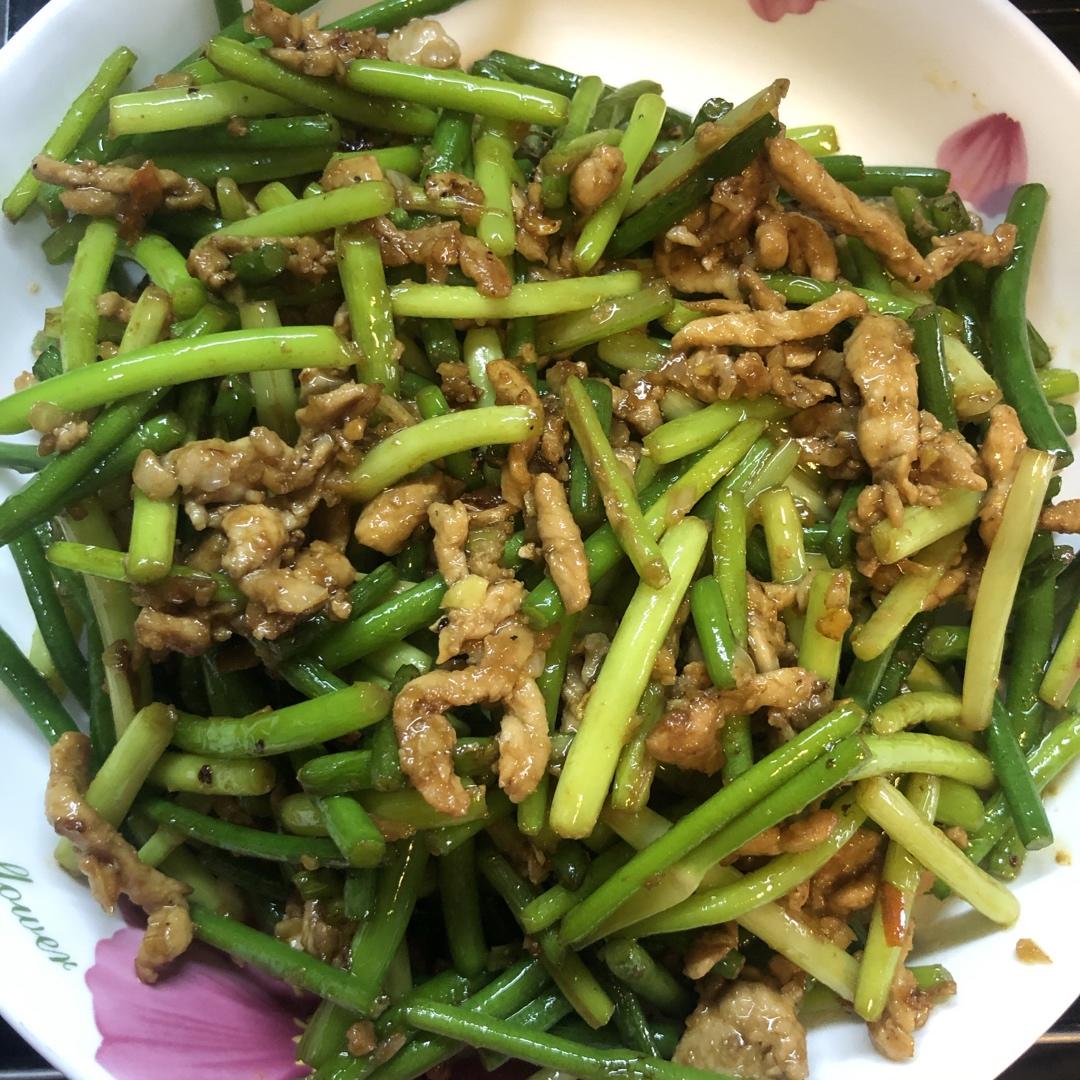 蒜薹炒肉