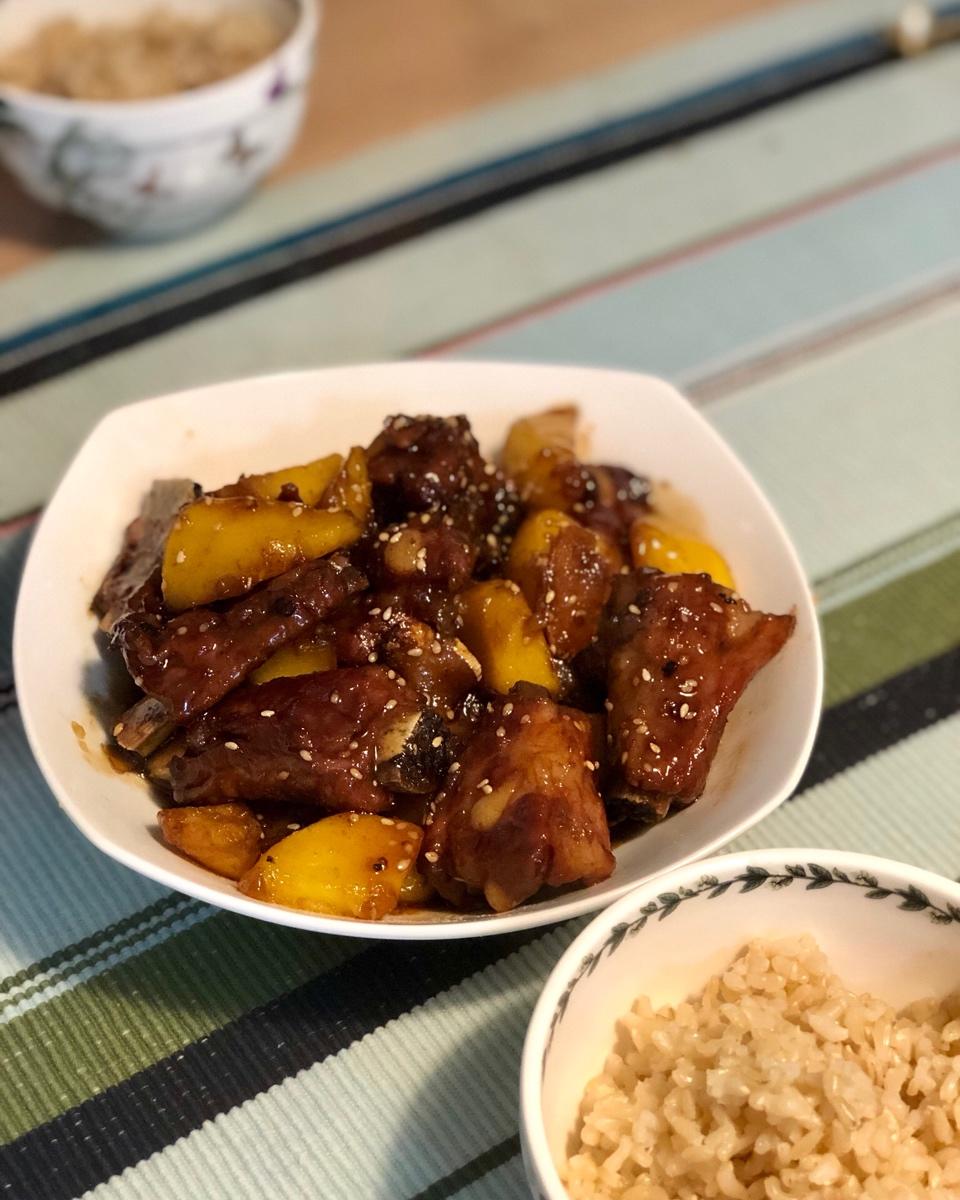 糖醋排骨土豆