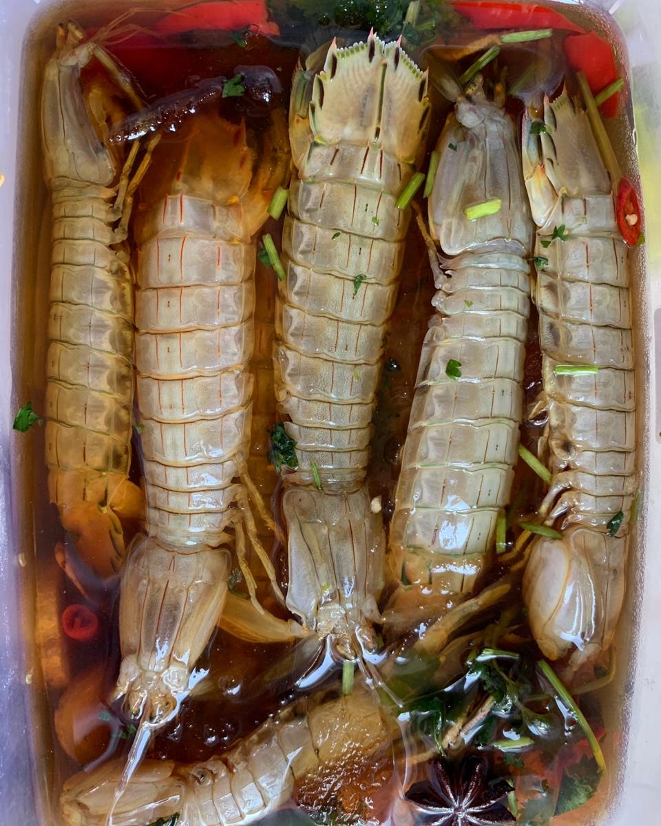 腌制皮皮虾