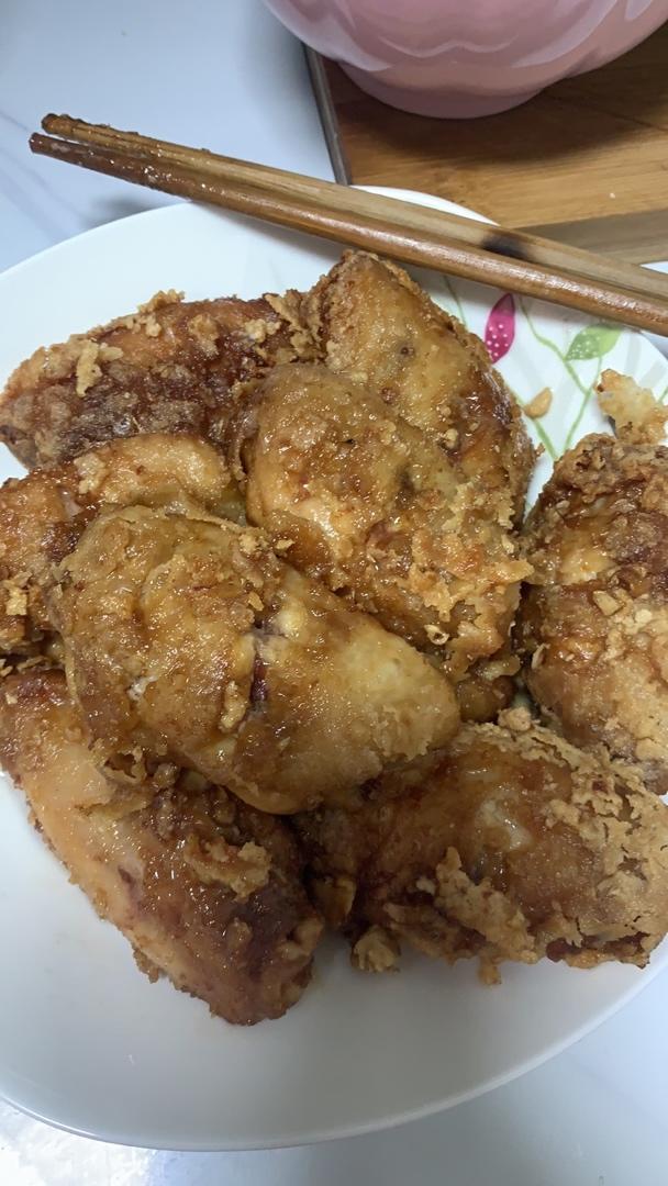 椒盐脆皮鸡翅