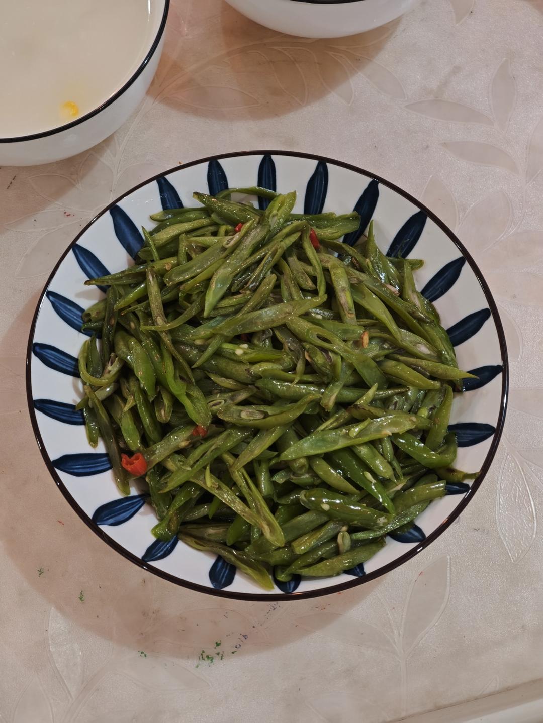 超级下饭的家常菜～清炒四季豆