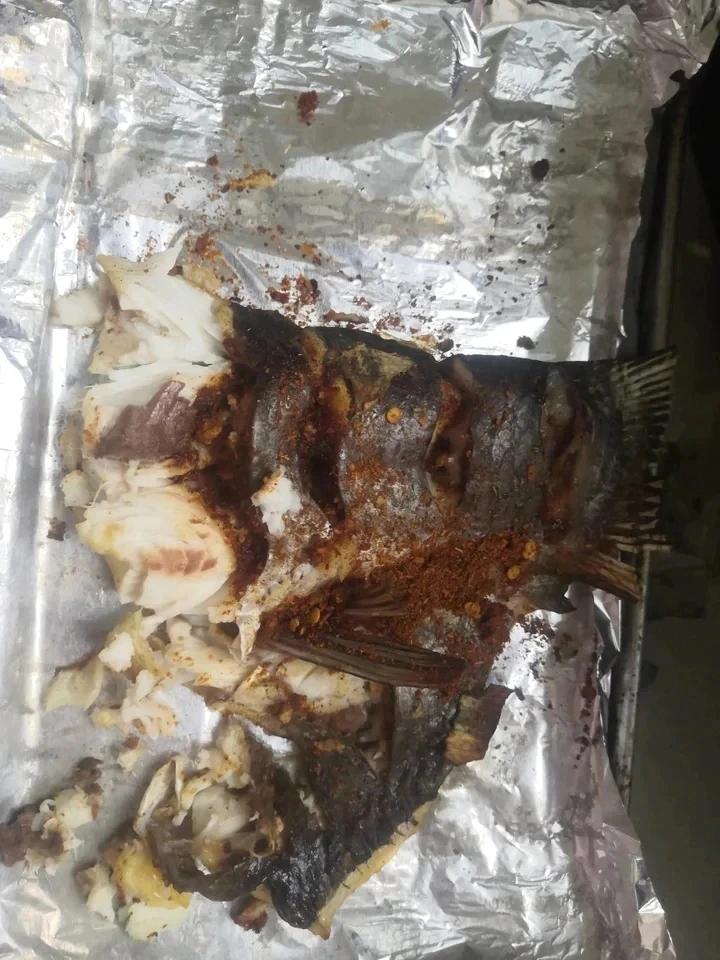 烧烤摊上的烤鱼  烤箱版烤鱼  干烤鱼