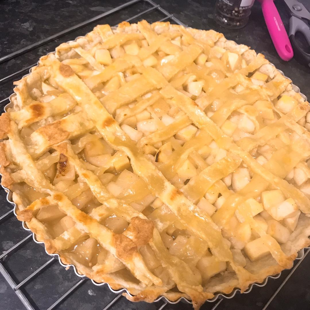 美国苹果派8寸，附送编织法