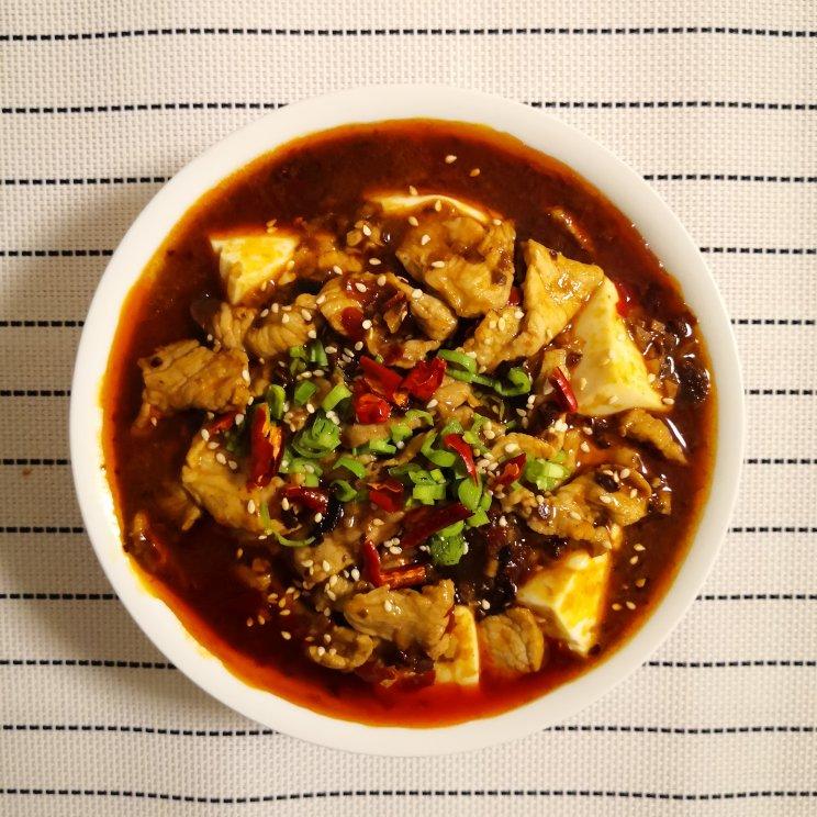 豆花肉片，小时候的味道，就是那么赞
