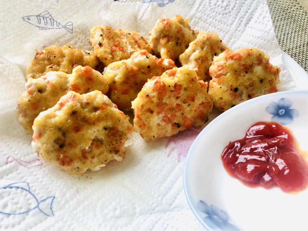 「独家」软嫩鸡胸肉饼