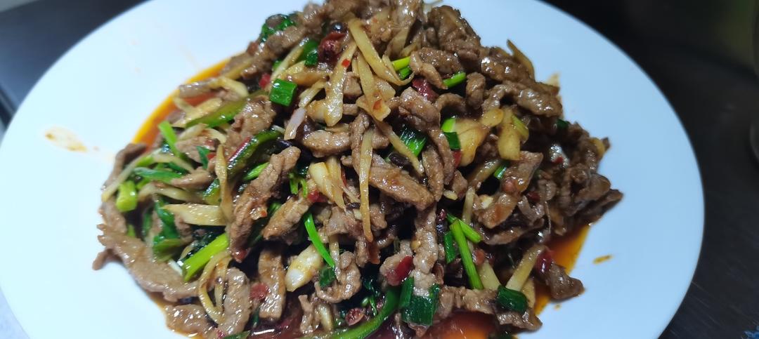 仔姜牛肉丝