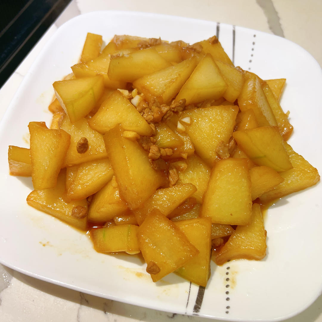 肉末炒冬瓜(超下饭)
