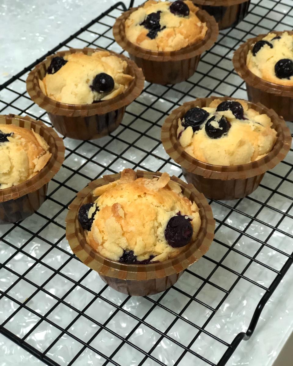 PH大师的金宝顶蓝莓马芬