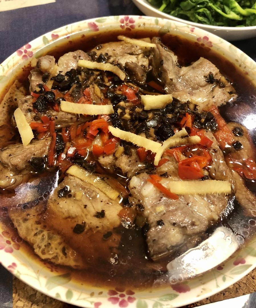 家常菜～豉汁蒸排骨
