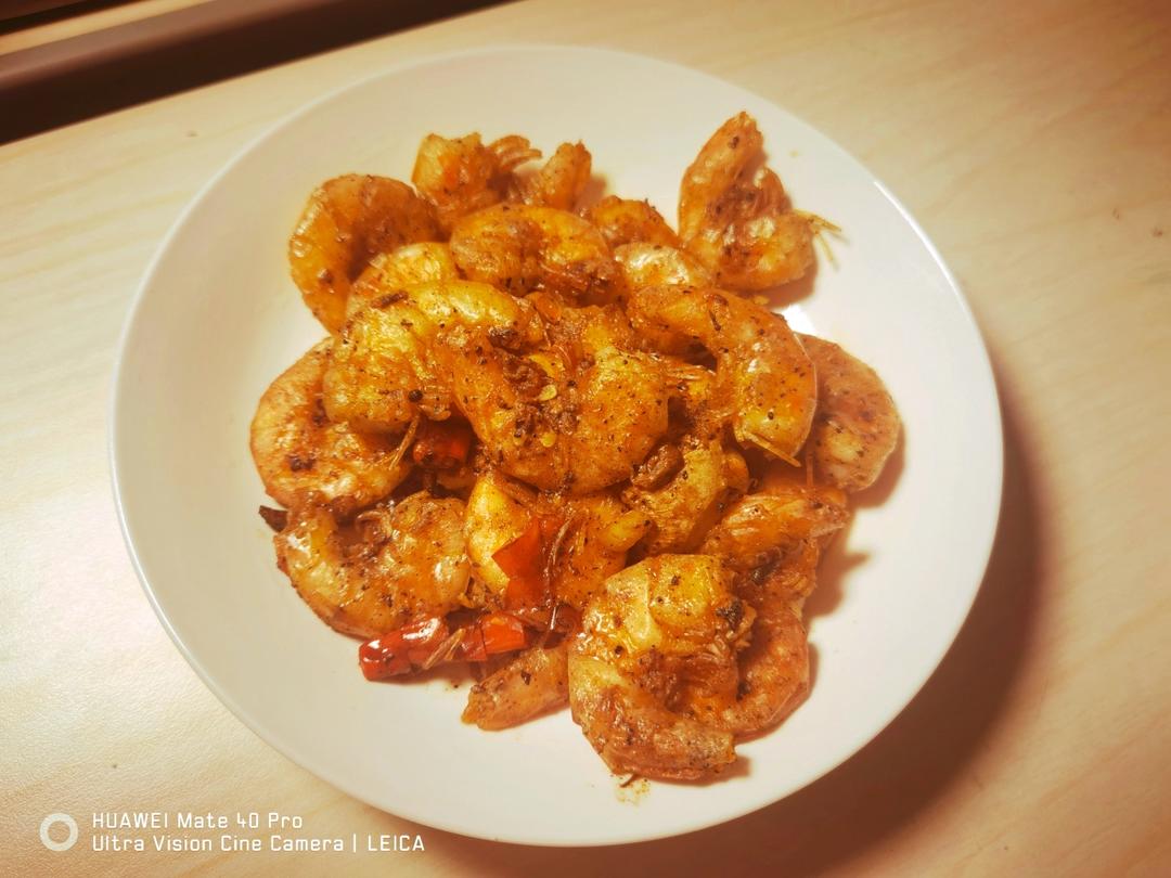 🔥好吃到连壳都舍不得吐的椒盐虾❗️