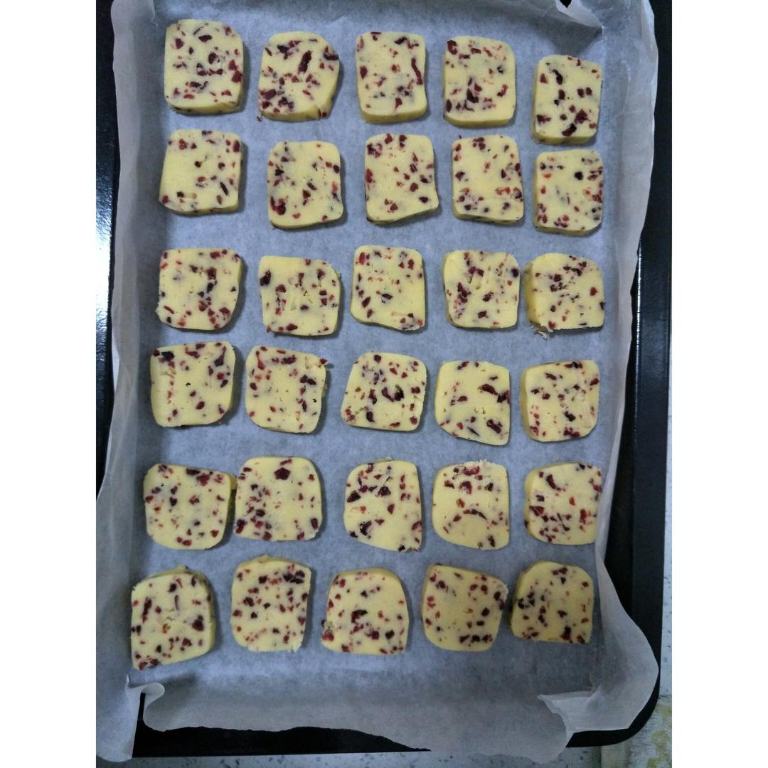 低糖少油版蔓越莓饼干