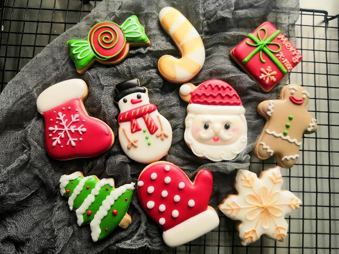 圣诞节糖霜饼干的做法步骤图 怎么做好吃 有范甜品 欢颜 下厨房
