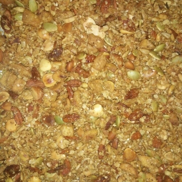炒的格兰诺拉麦片-少油少糖